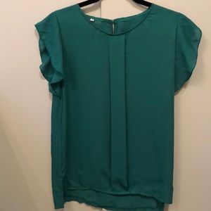 Beautiful emerald blouse
